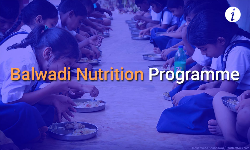 Balwadi Nutrition Programme: Happy children enjoying nutritious meals, symbolizing the success